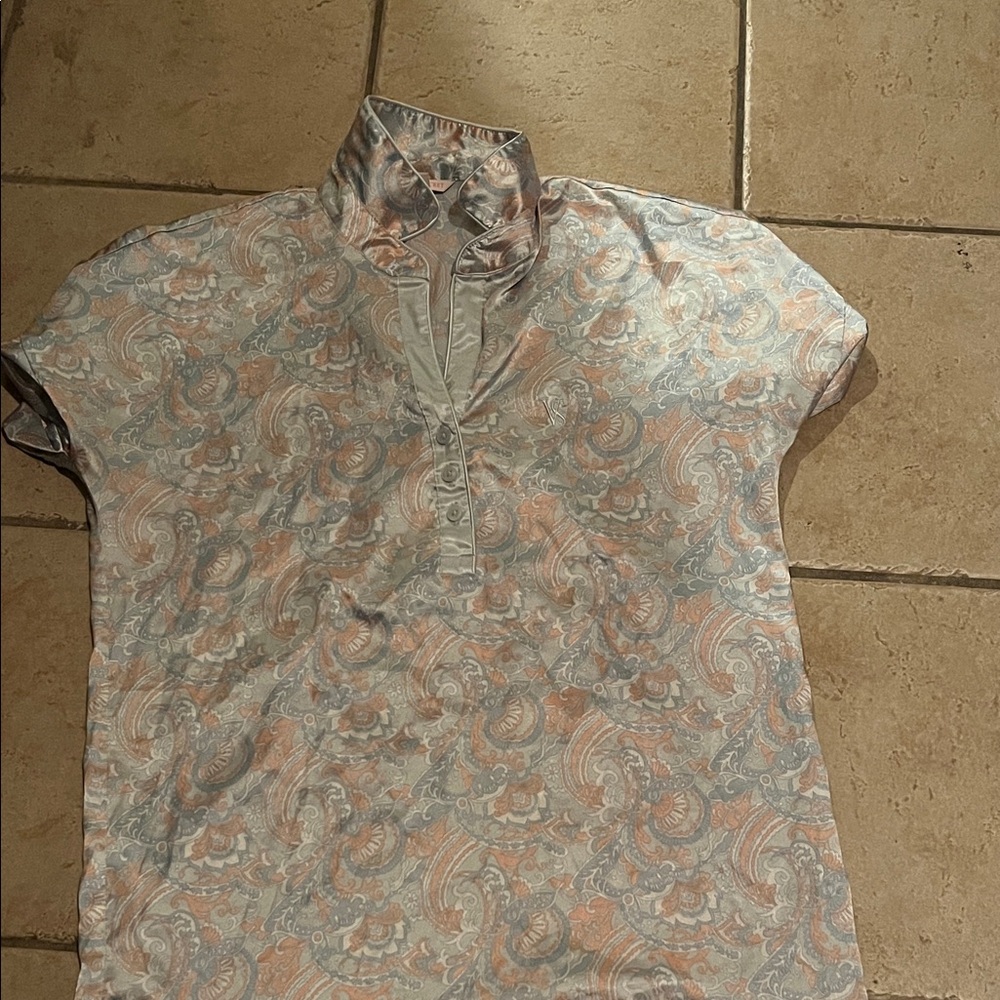Women's Pastel Patterned sleep shirt